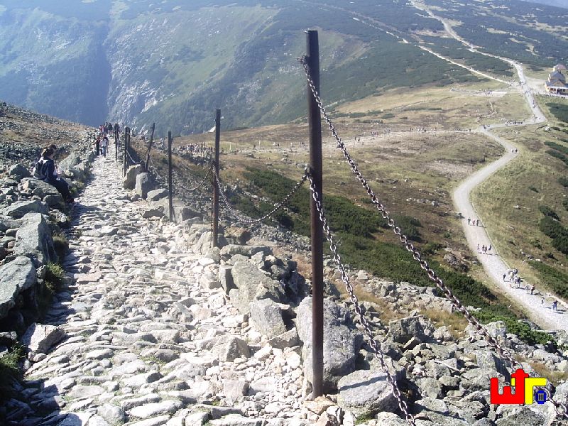 Aufstieg Schneekoppe